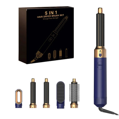 5-in-1 Hot Air Hair Styler – Dry, Curl, Smooth & Volumize