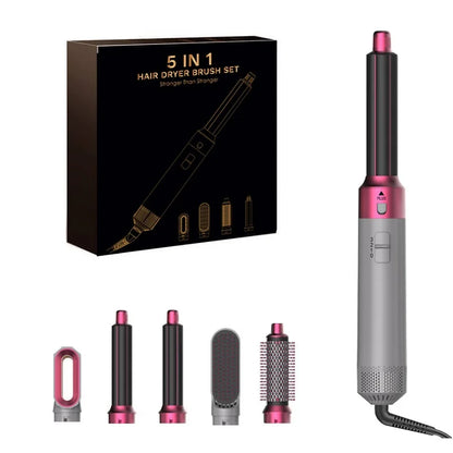 5-in-1 Hot Air Hair Styler – Dry, Curl, Smooth & Volumize